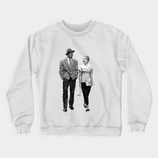 A Bout de Souffle Illustration Crewneck Sweatshirt